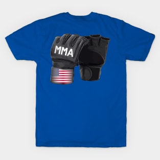 Mixed Martial Arts Gloves - American Pride T-Shirt